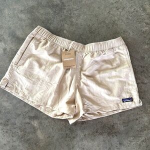 Patagonia Women's Cream Baggy Shorts